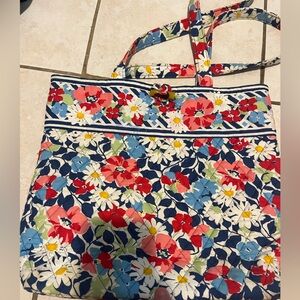Vera Bradley floral tote bag (small)